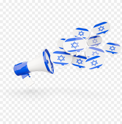 israel fla Isolated Icon on Transparent Background PNG