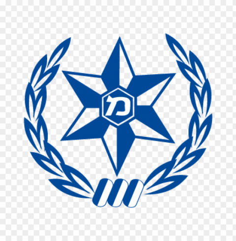 israel police vector logo free Transparent background PNG photos