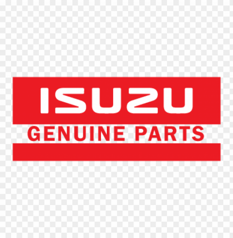 isuzu genuine parts vector logo Transparent PNG pictures archive