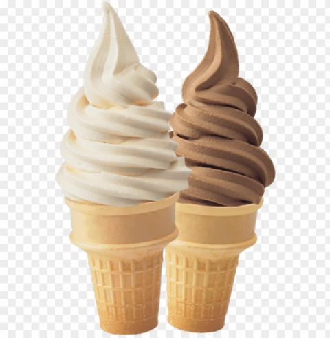 it also contains a ton of emulsifiers and stabilizers - soft serve ice cream cone Clear Background PNG Isolated Element Detail