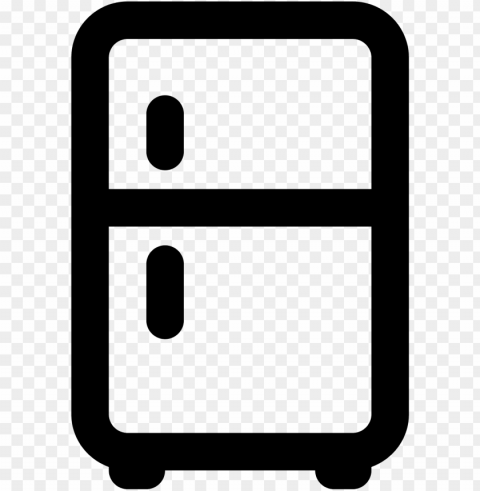 it's a logo that res a refrigerator - consumer durables icon Transparent Background PNG Object Isolation