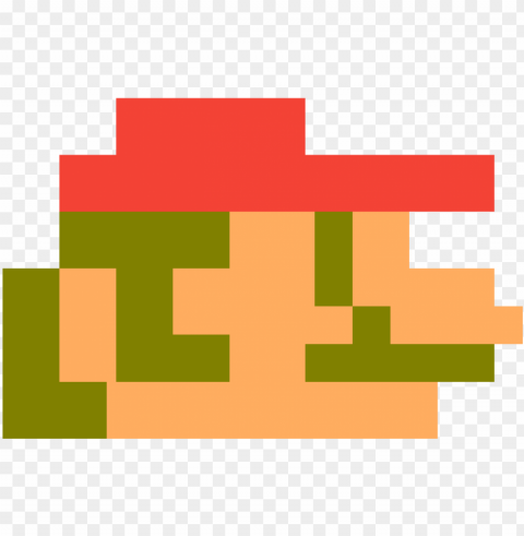 it's a me mario - super mario bros pixel Isolated Element on HighQuality PNG PNG transparent with Clear Background ID 03c6578e