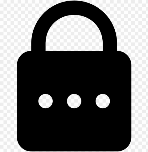 Its A Padlock - Forgot Password Vector Icon Isolated Character On Transparent PNG