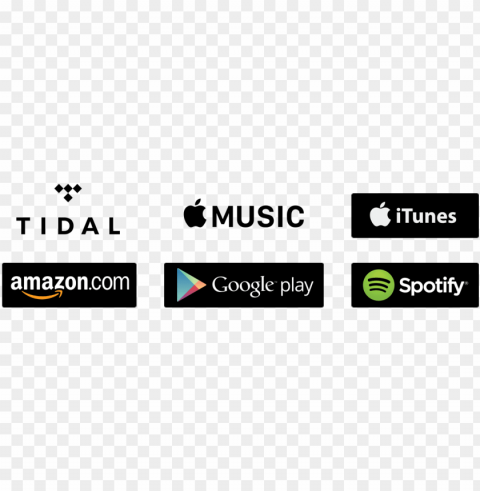 itunes google play spotify banner free stock - itunes spotify google play PNG with cutout background
