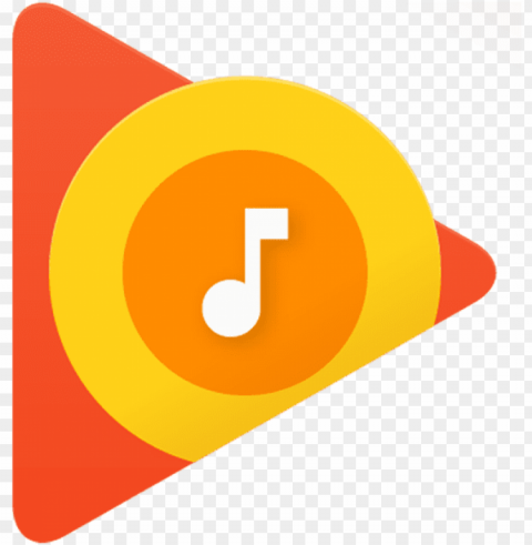 itunes icon - google play music icon Isolated Element with Transparent PNG Background