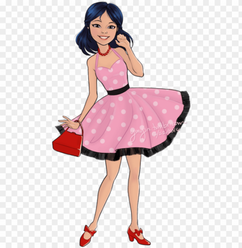 Ive Been Thinking Id Like To Do Something Like The - Miraculous Ladybug Fashion Doll Dress PNG Images With No Watermark