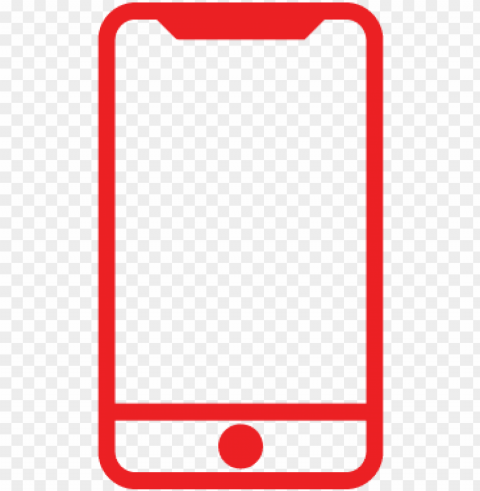 ive us a call 1 - red mobile icon HighResolution Transparent PNG Isolated Element