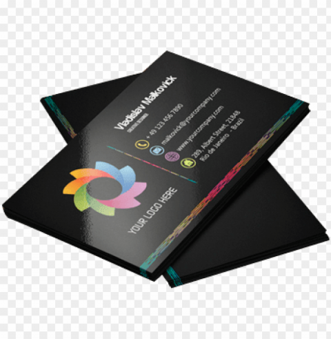 ive your business an identity through visiting card - business cards design PNG format with no background