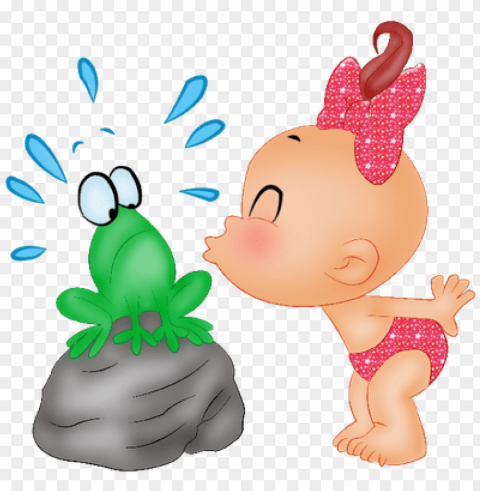ix for funny baby girl cartoon - funny baby clip art PNG photo without watermark