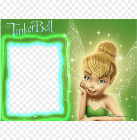 ix for gt tinkerbell - marcos para fotos de tinkerbell PNG Illustration Isolated on Transparent Backdrop