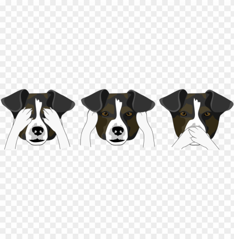 ixabay - - dog hear no evil see no evil Transparent PNG images collection