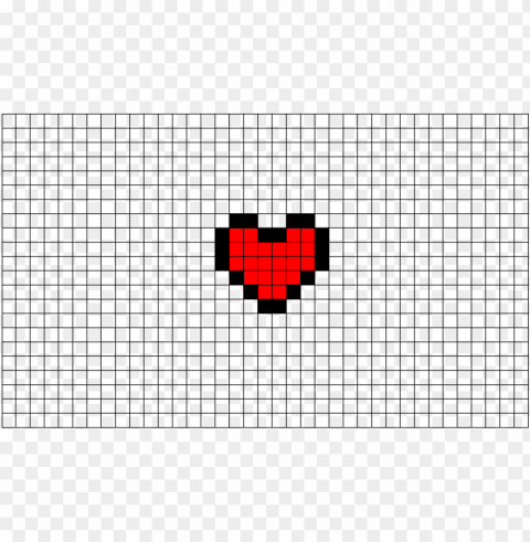 ixel art easy heart PNG for online use
