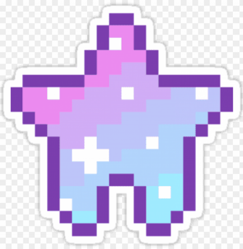 ixel star - mario star pixel art PNG with cutout background