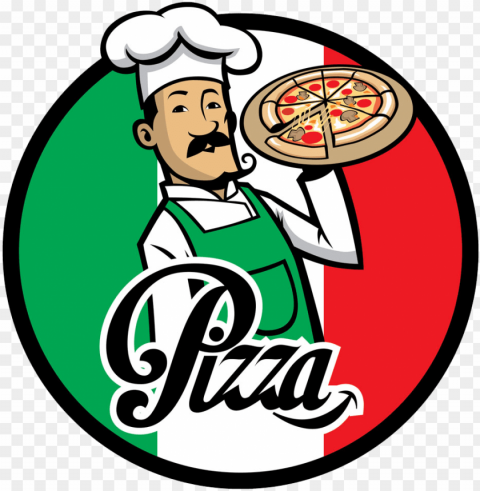izza delivery italian cuisine chef - italian pizza chef cartoo Free PNG images with alpha channel compilation