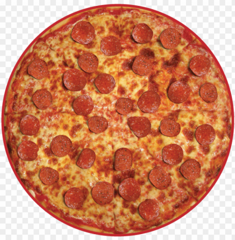 izza - pizza bird's eye view HighResolution Isolated PNG with Transparency