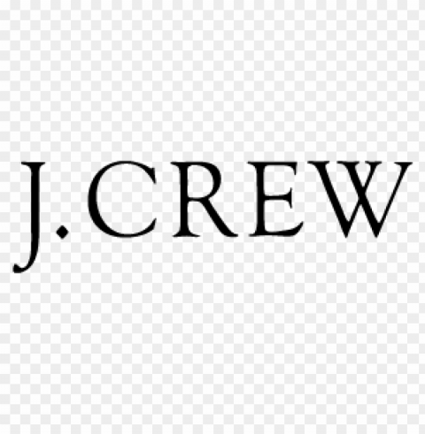 j crew logo vector free Transparent PNG Isolated Graphic Design