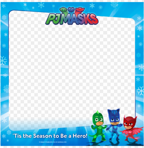 j masks us on twitter - pj masks photo frame Clean Background Isolated PNG Graphic Detail