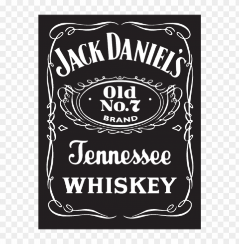 jack daniels logo vector Transparent Background Isolated PNG Item