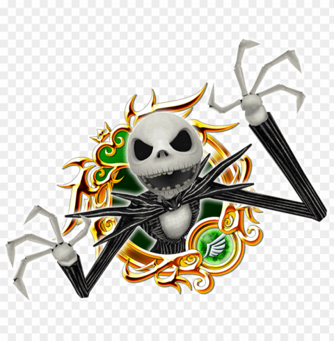 jack skellington lm ver - jack skellingto Isolated Icon with Clear Background PNG
