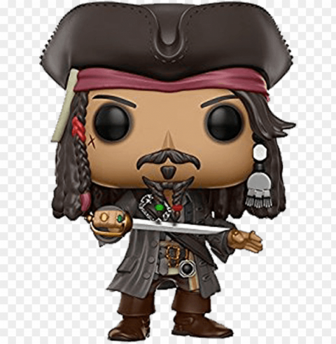 jack sparrow download image - jack sparrow pop funko Isolated Object with Transparency in PNG