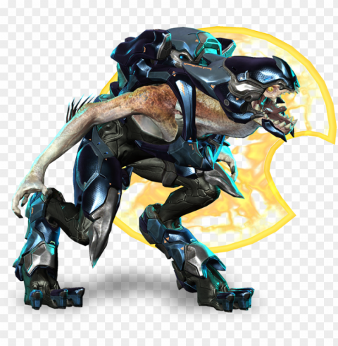 Jackal Major Vs Jackal Heavy - Halo 4 Kig Yar Clear Background PNG Clip Arts