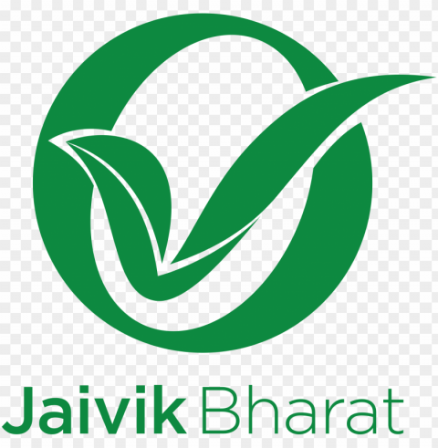jaivik bharat logo - organic food logo india PNG files with no backdrop required