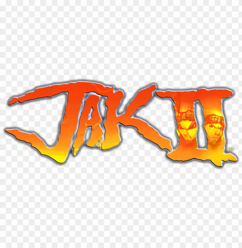 jak ii - jak and daxter 2 logo PNG images for graphic design