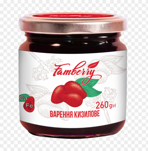 Jam Food Transparent Background Photoshop PNG Graphic Isolated With Clarity