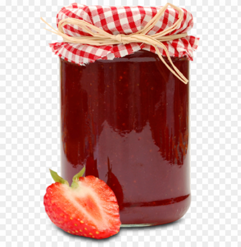 Jam Food Background PNG Graphic With Transparent Isolation