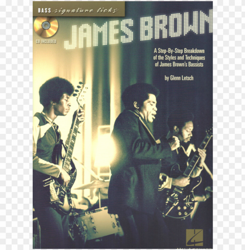 james brown bass book web - james brown a step-by-step breakdown of the styles PNG Image with Isolated Subject