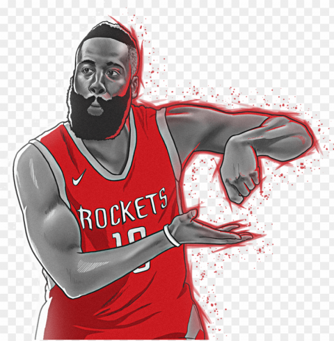 james harden detail - illustratio Alpha PNGs PNG transparent with Clear Background ID 16495939