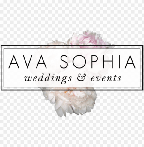 january 2016 feature showcase ava sophia weddings & - wedding event planner logo Transparent PNG Isolated Graphic with Clarity