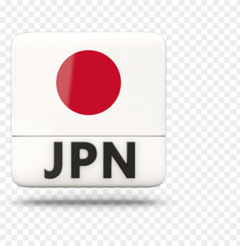 japan flag icon Transparent PNG Artwork with Isolated Subject