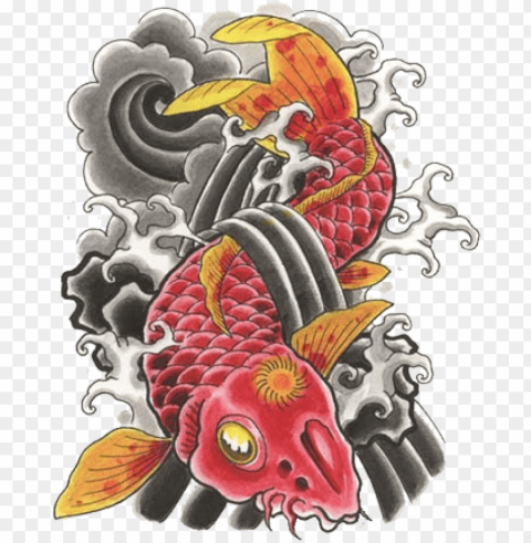 japanese image related wallpapers - japanese koi tattoo Transparent PNG images free download