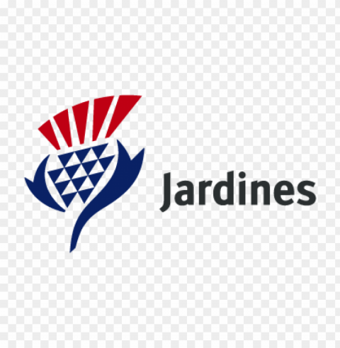 jardines vector logo CleanCut Background Isolated PNG Graphic