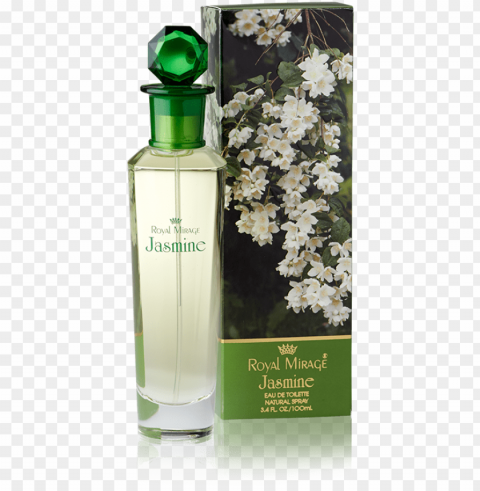 jasmine eau de toilette - royal mirage jasmine perfume HighQuality PNG Isolated on Transparent Background