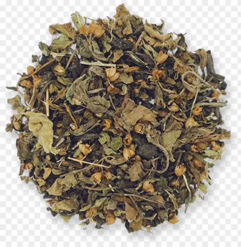 jasmine tulsi loose leaf green tea blend from the jasmine - tea Isolated Element in Transparent PNG