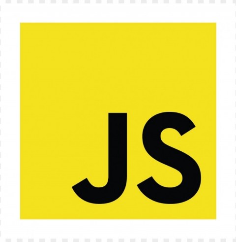 javascript logo vector PNG Isolated Illustration with Clarity