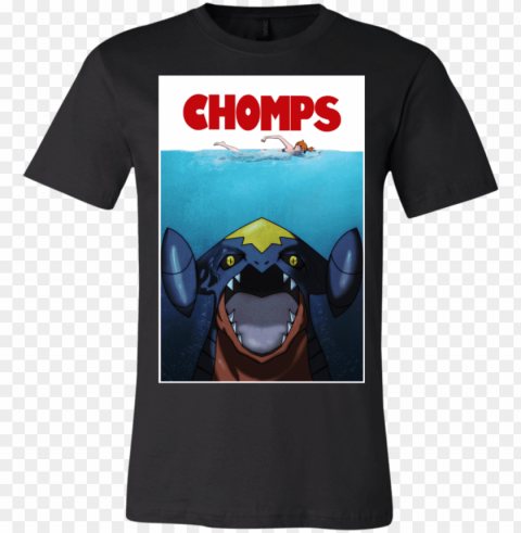 jawsome chomps bella unisex tee - straight outta the chute HighQuality Transparent PNG Isolated Graphic Design