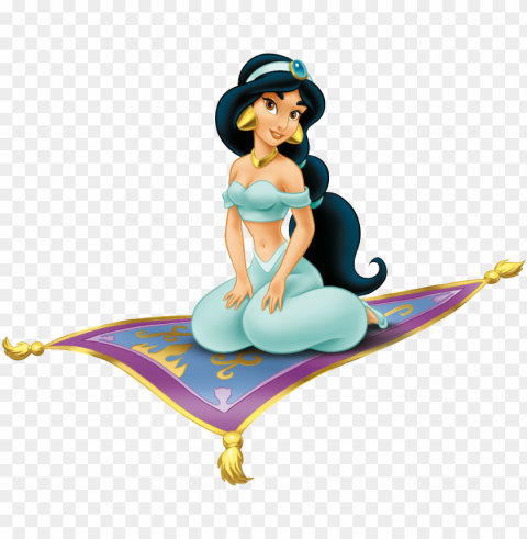 jazmín - 8 - jasmine on flying carpet Clear PNG pictures free