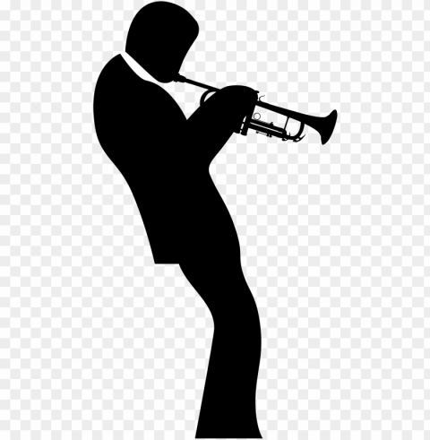 jazz trumpet silhouette wwwpixsharkcom images - silueta jazz PNG with no background free download