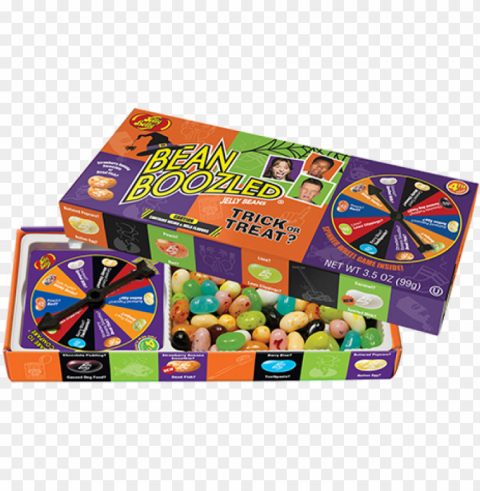 jelly belly beanboozled trick or treat 4th edition - jelly belly halloween bean boozled trick or treat game PNG Image with Isolated Element