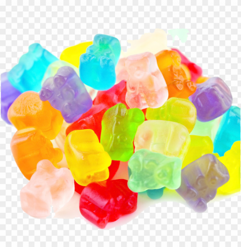 jelly candies food clear background PNG pictures with alpha transparency