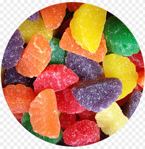 jelly candies food hd Transparent Background Isolated PNG Item