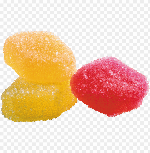 jelly candies food photoshop Transparent Background Isolated PNG Design