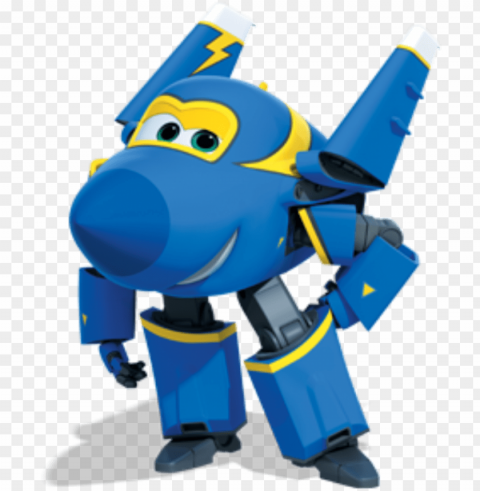 jerome super wings - super wings character Isolated Element with Transparent PNG Background
