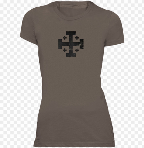 jerusalem cross women tee - monkrock PNG images with transparent layering PNG transparent with Clear Background ID 5988aa4b