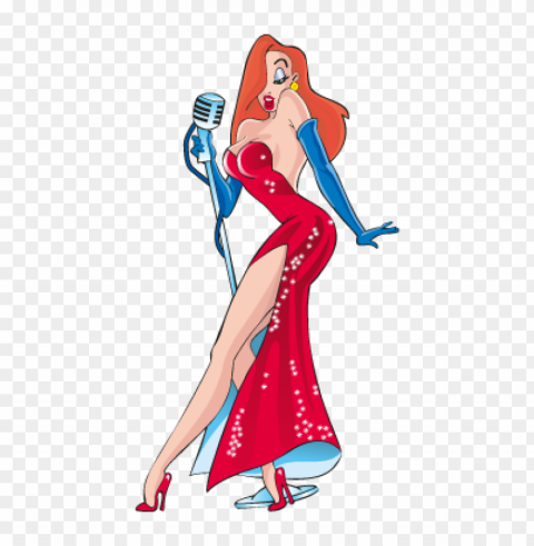 jessica rabbit vector download free PNG photo without watermark