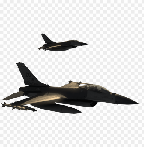 jet fighter clipart battle plane - f16 transparent Clean Background PNG Isolated Art