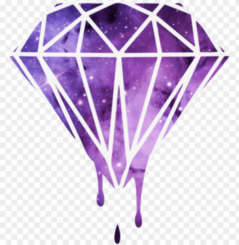 #jewel #diamond #dripping #purple #freetoedit - dripping diamond Transparent PNG Object with Isolation